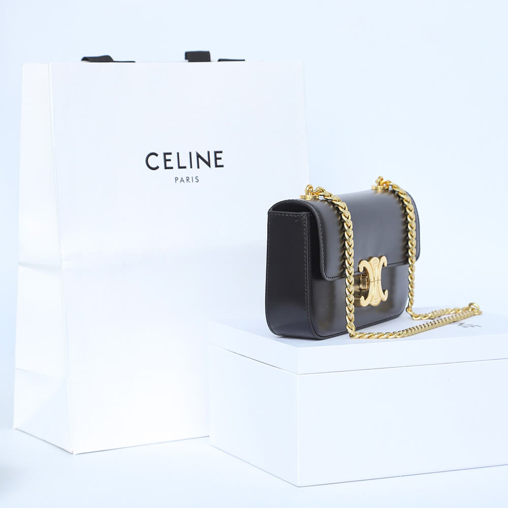 Ce1i*e CHAIN SHOULDER BAG CLAUDE