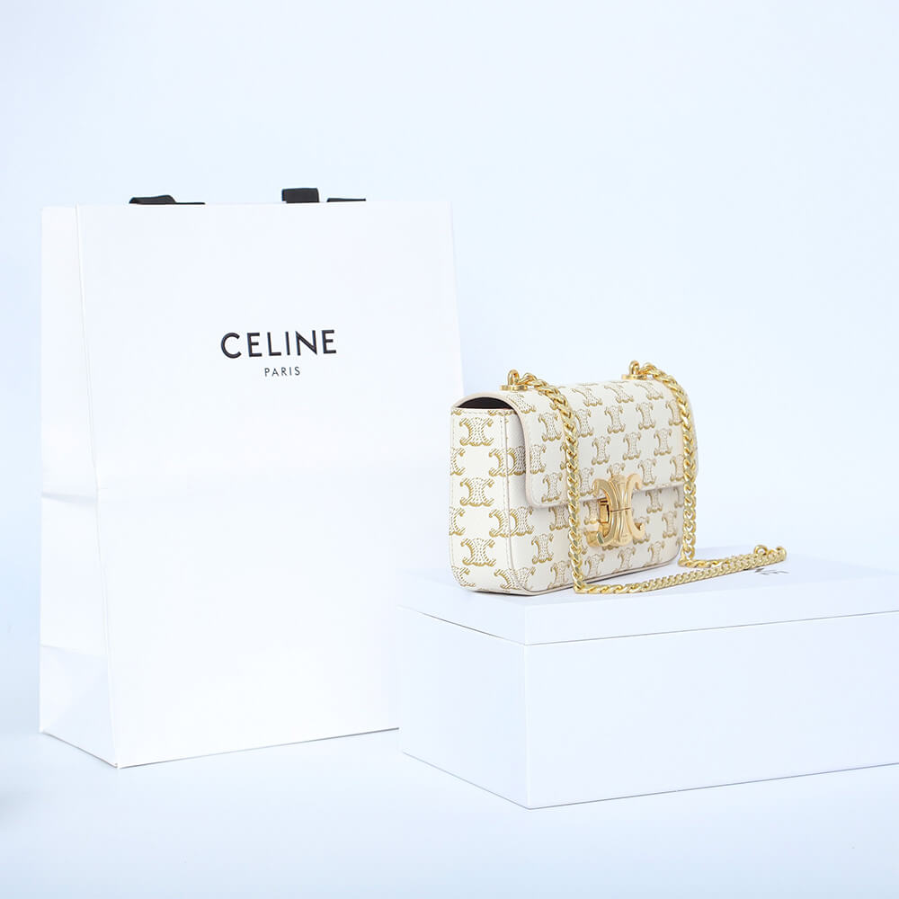 Ce1i*e CHAIN SHOULDER BAG CLAUDE
