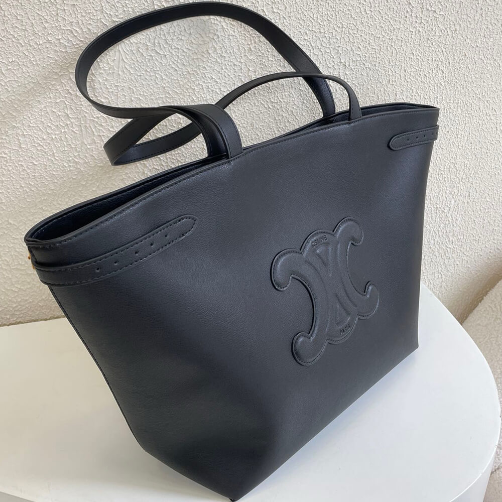 Ce1i*e MEDIUM CABAS ANAIS CUIR TRIOMPHE IN GRAINED CALFSKIN