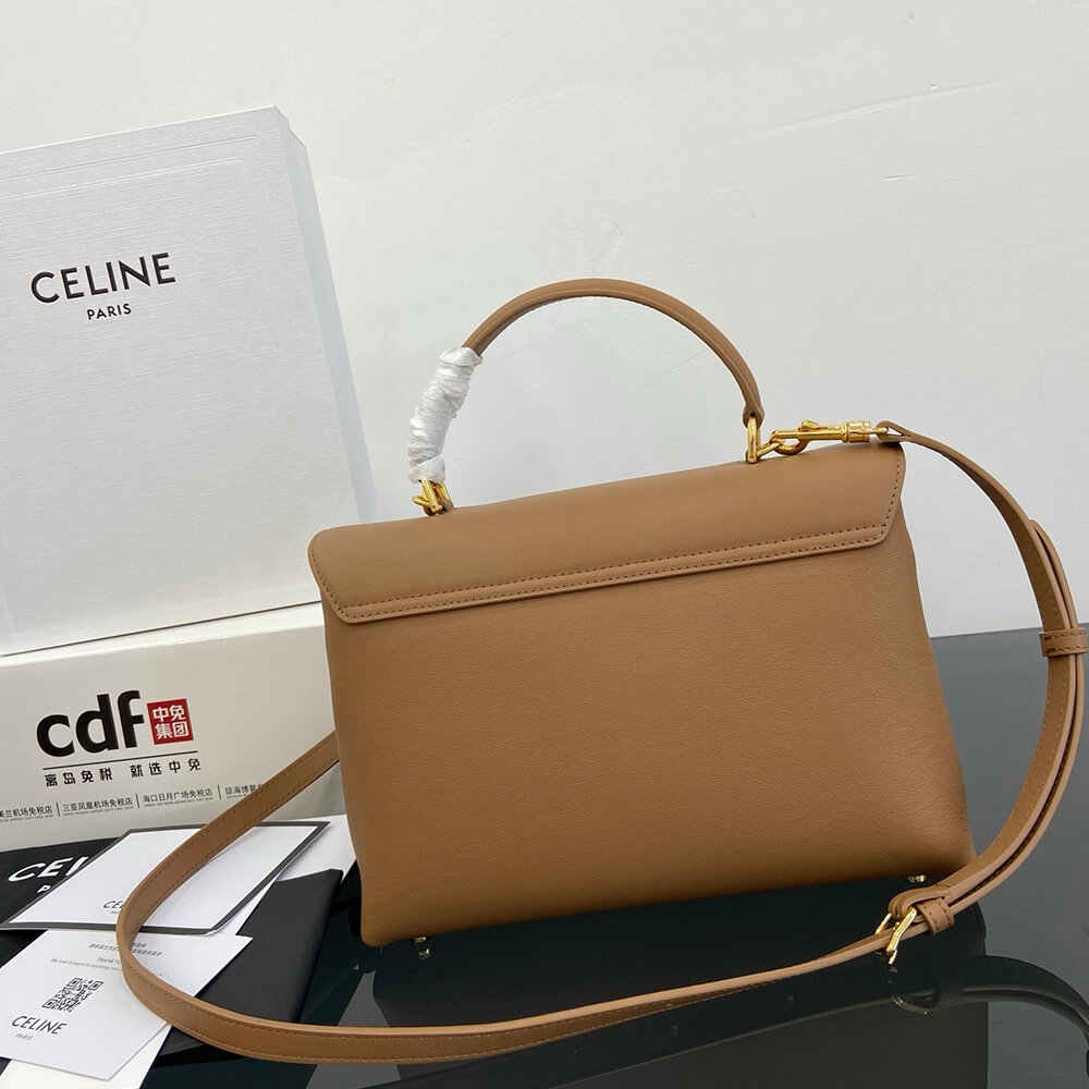 Ce1i*e MEDIUM NINO BAG IN S*pPLE CALFSKIN