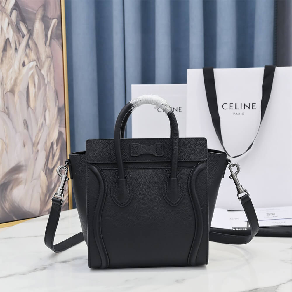 Ce1i*e NANO LUGGAGE BAG IN CALFSKIN