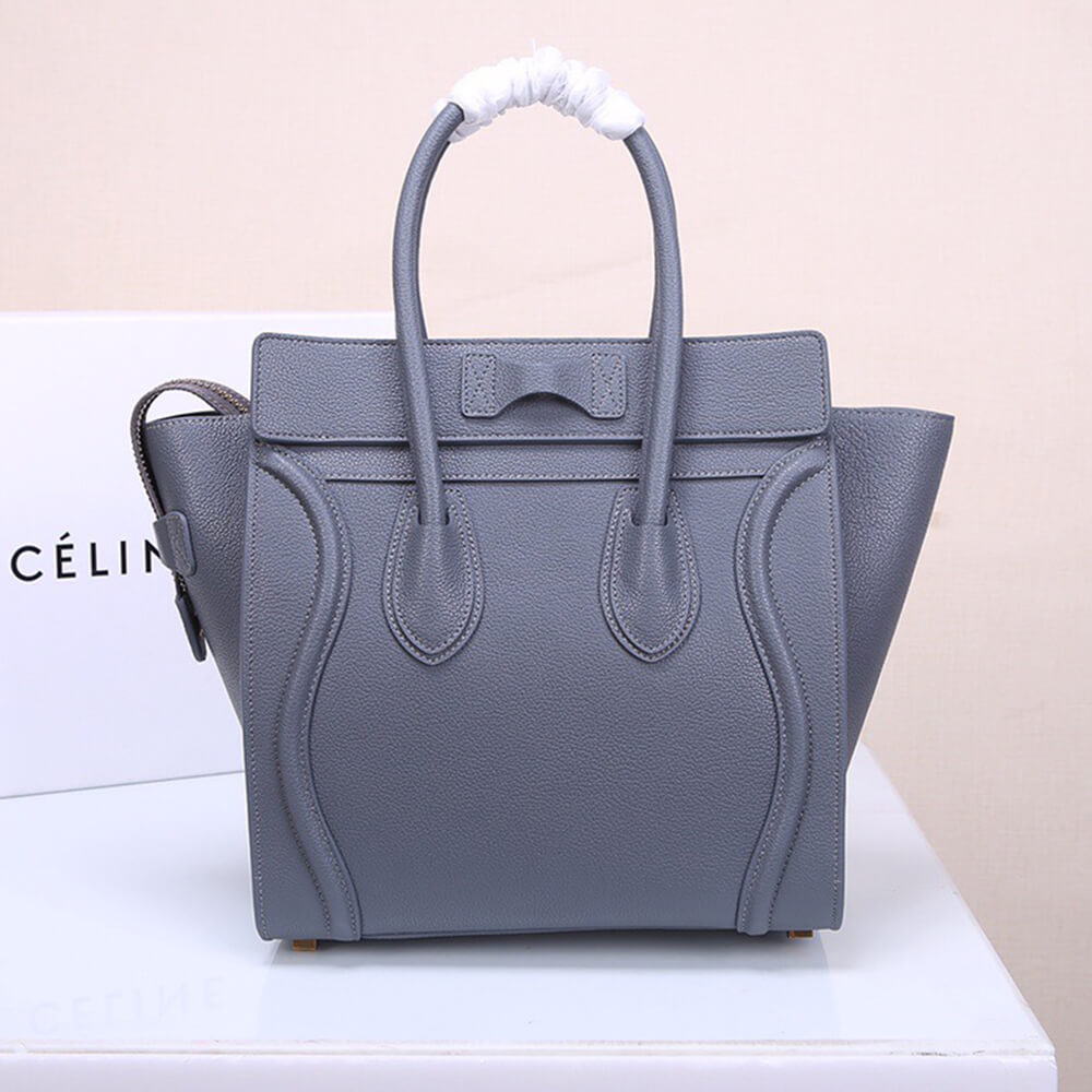 Ce1i*e MICRO LUGGAGE HANDBAG IN CALFSKIN