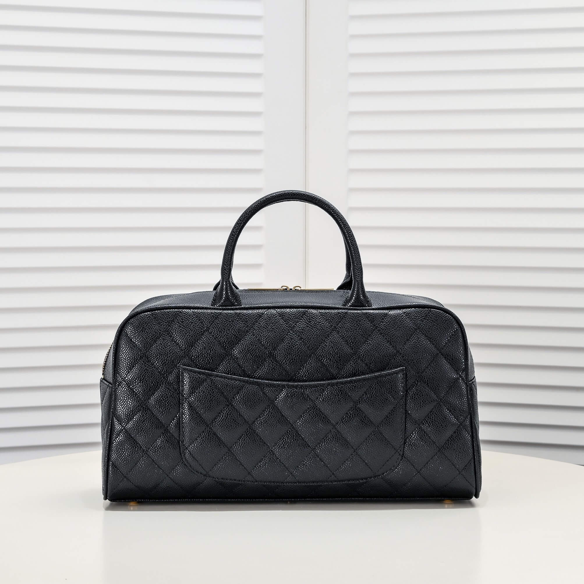 Ch**el Large Vintage Boston Bag