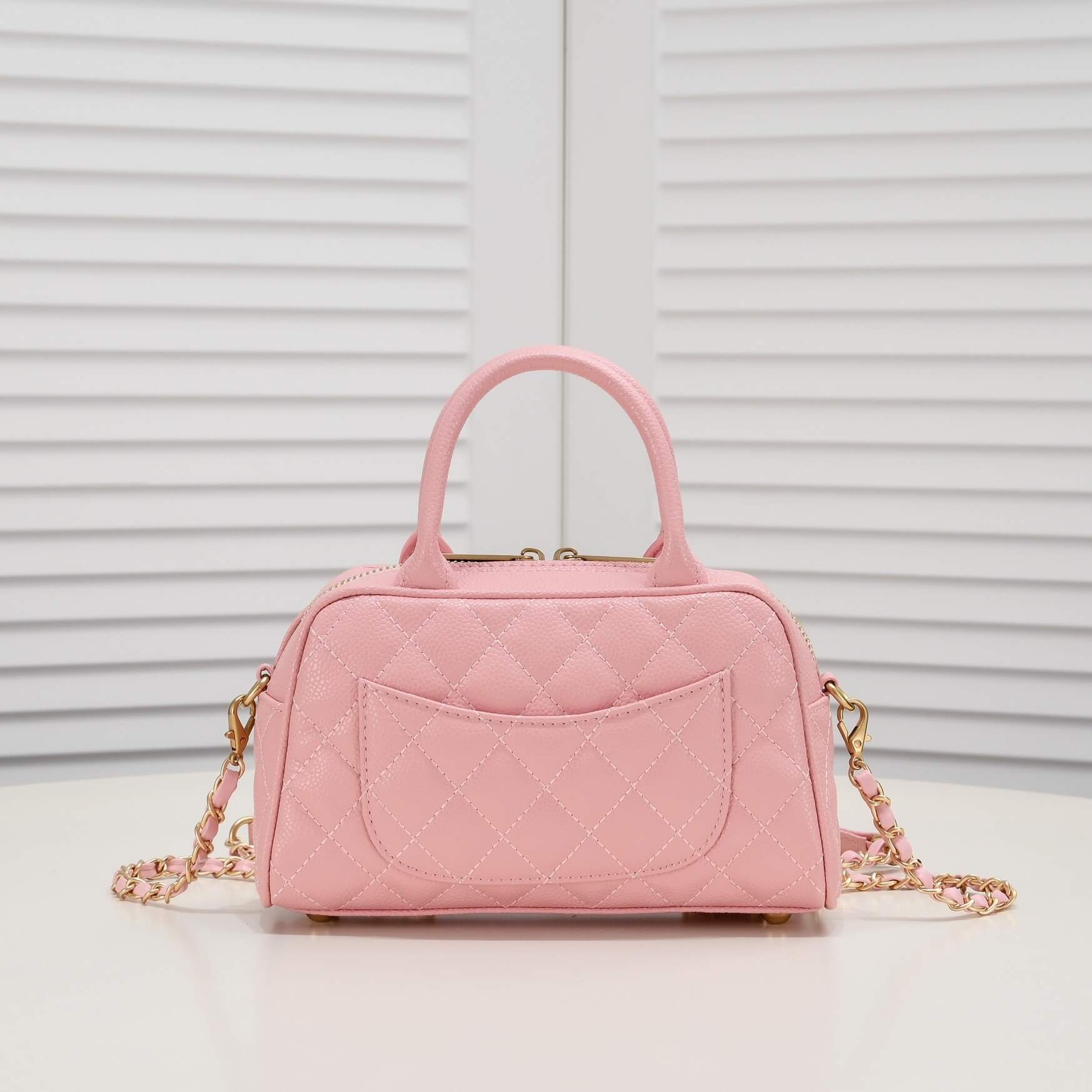 Ch**el Small Vintage Boston Bag