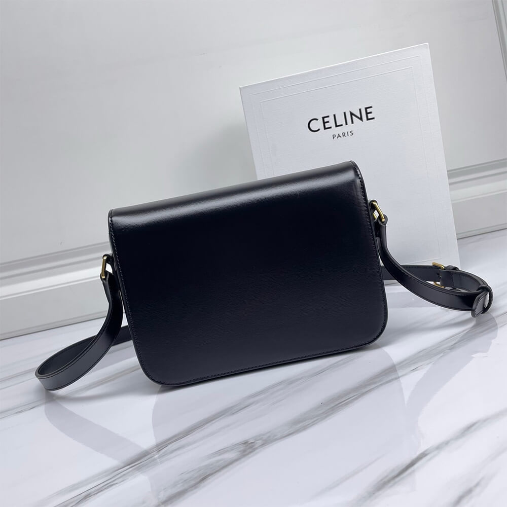 Ce1i*e CLASSIQUE TRIOMPHE BAG IN SHINY CALFSKIN(high-end grade)