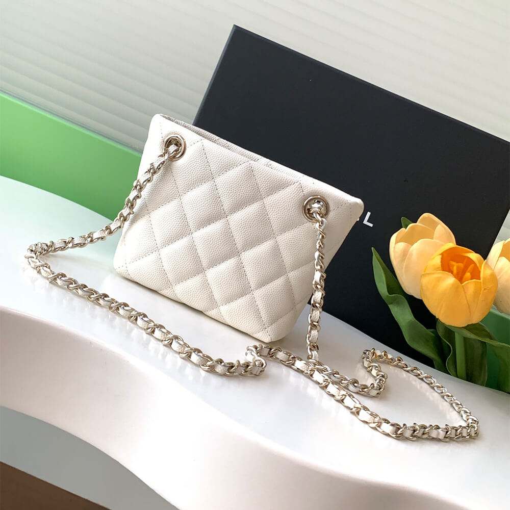 Ch**el 25cm Sa Mini Tote Bag(high-end grade)