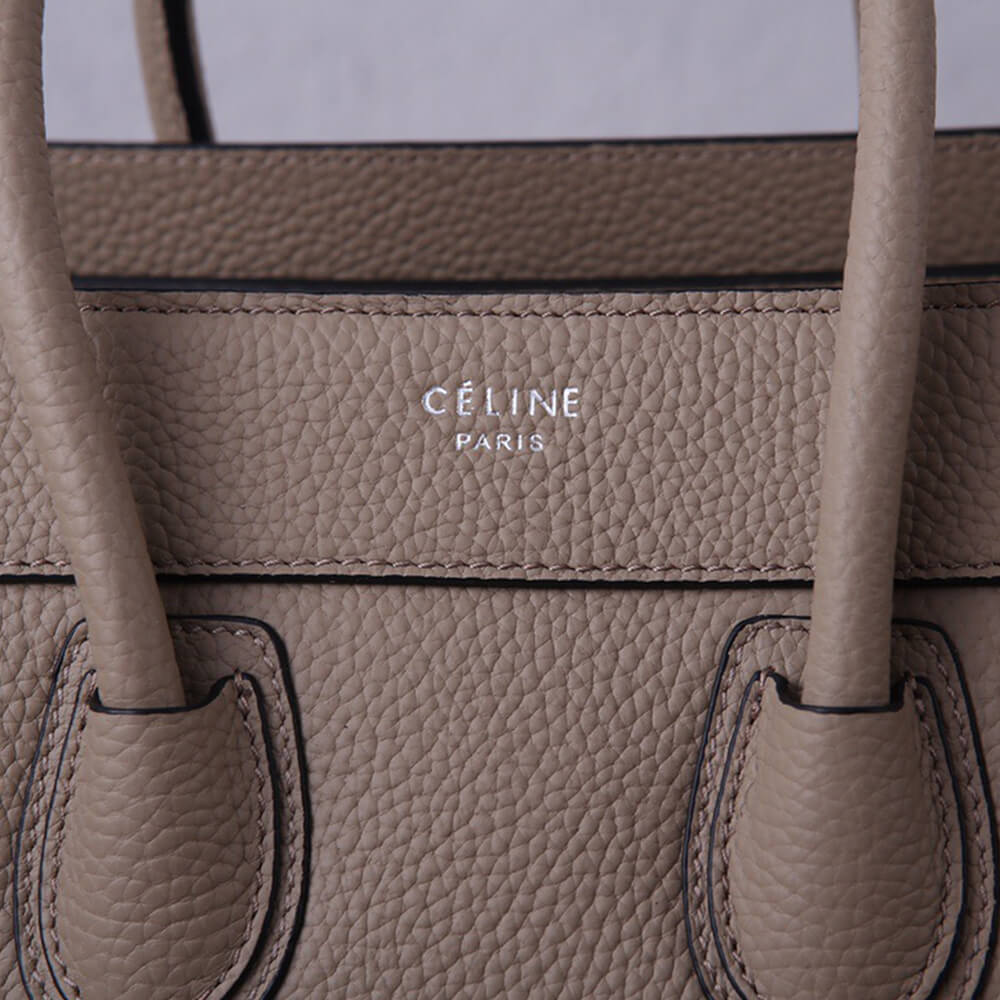 Ce1i*e MICRO LUGGAGE HANDBAG IN CALFSKIN