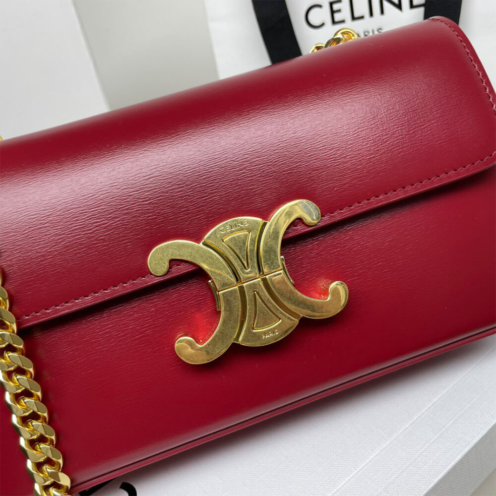 Ce1i*e CHAIN SHOULDER BAG CLAUDE