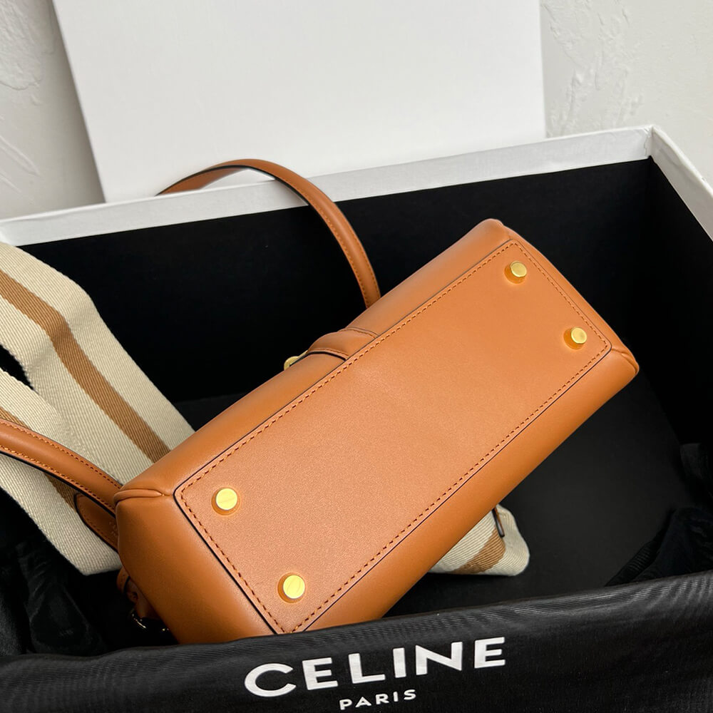 Ce1i*e SMALL 16 BAG IN SATINATED CALFSKIN(high-end grade)