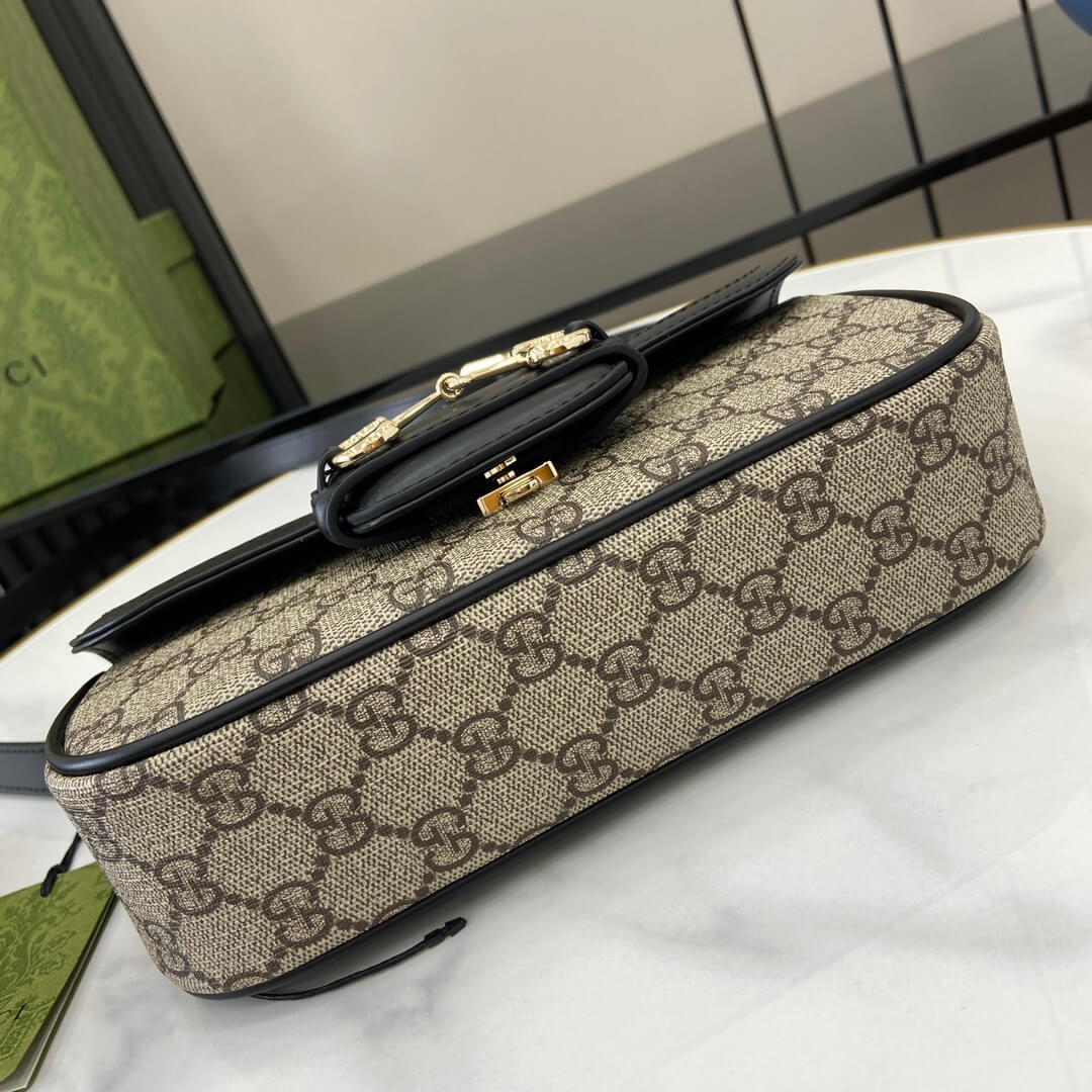 Gvc*1 Horsebit 1955 Soft small top handle bag