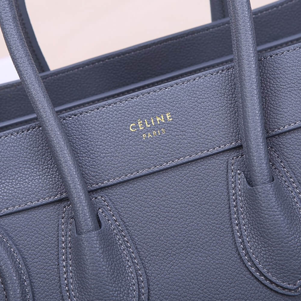 Ce1i*e MICRO LUGGAGE HANDBAG IN CALFSKIN