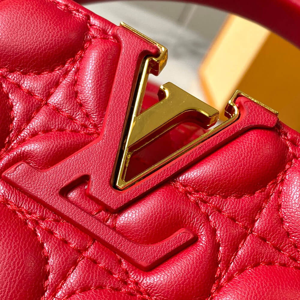 LV Capucines East-West Mini(high-end grade)