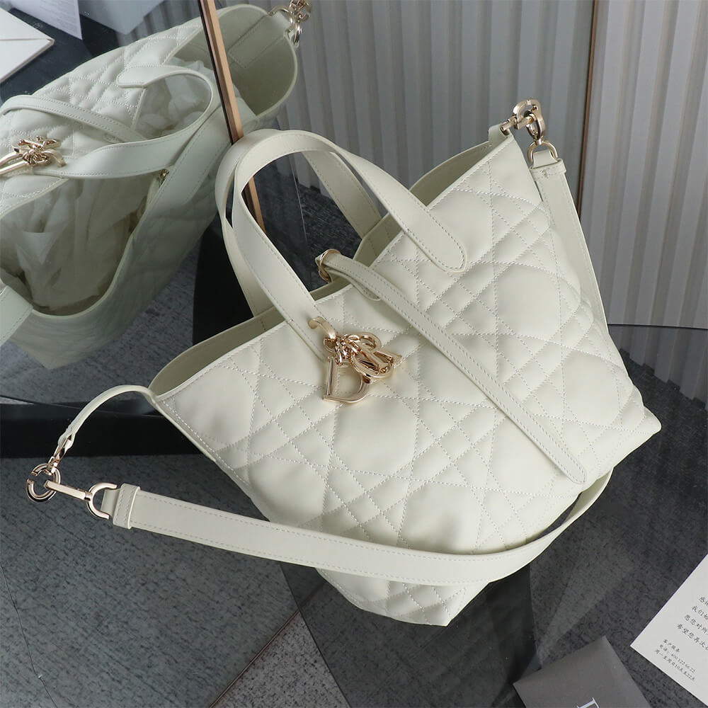 Medium D10r Toujours Vertical Tote Bag(high-end grade)
