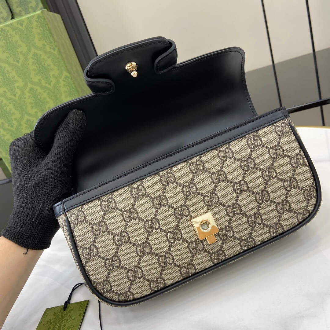 Gvc*1 Horsebit 1955 Soft small top handle bag