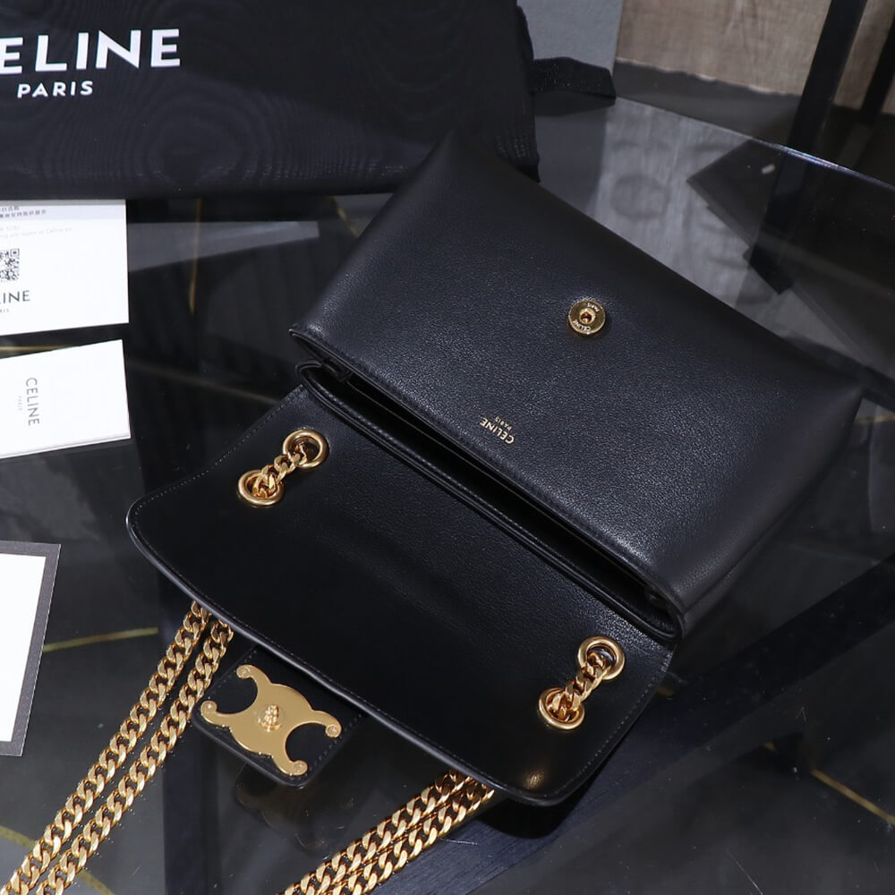 Ce1i*e TEEN Ce1i*e VICTOIRE BAG in S*pPLE CALFSKIN