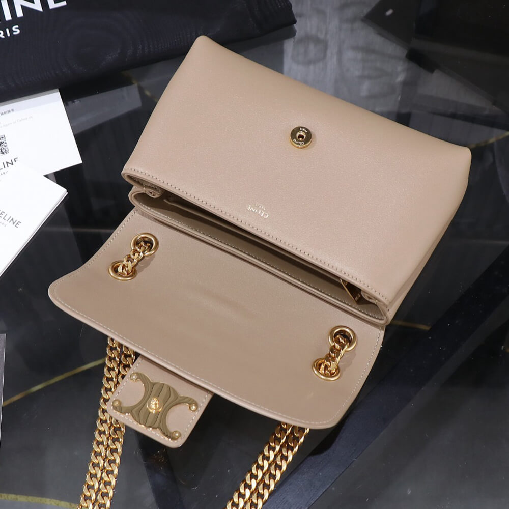 Ce1i*e TEEN Ce1i*e VICTOIRE BAG in S*pPLE CALFSKIN