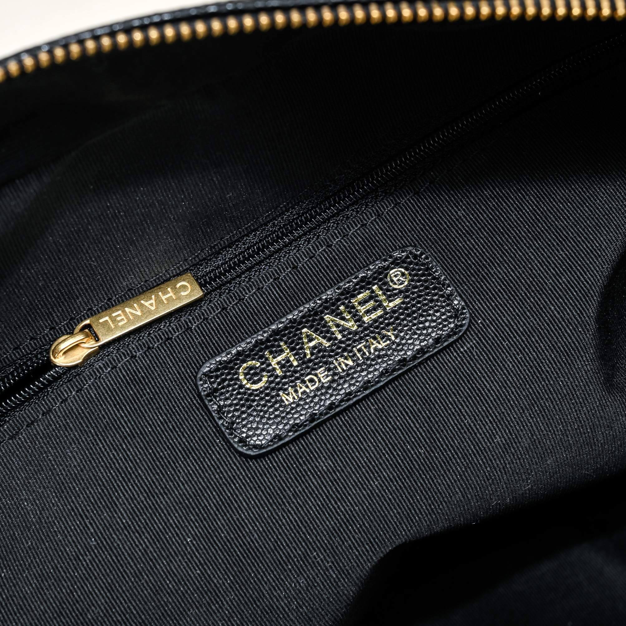 Ch**el Large Vintage Boston Bag