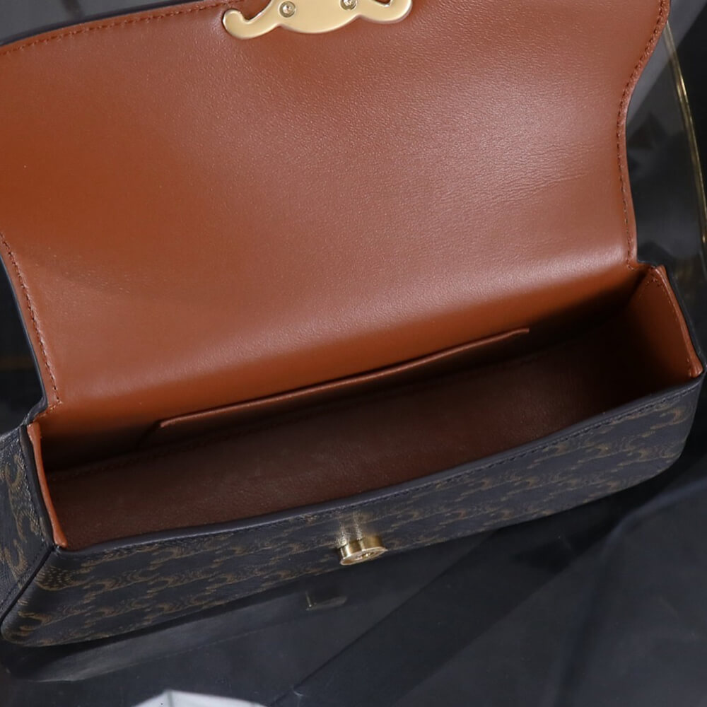 TEEN Ce1i*e LOLA in Triomphe Canvas and Calfskin(HIGH-END GRADE)