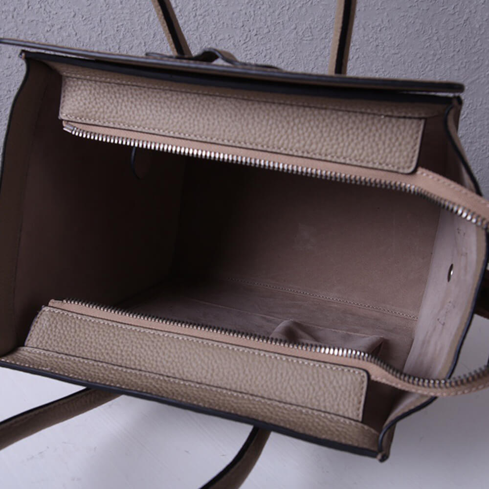 Ce1i*e MICRO LUGGAGE HANDBAG IN CALFSKIN