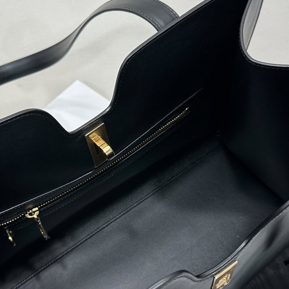 Ce1i*e CABAS 16 IN S*pPLE SMOOTH CALFSKIN
