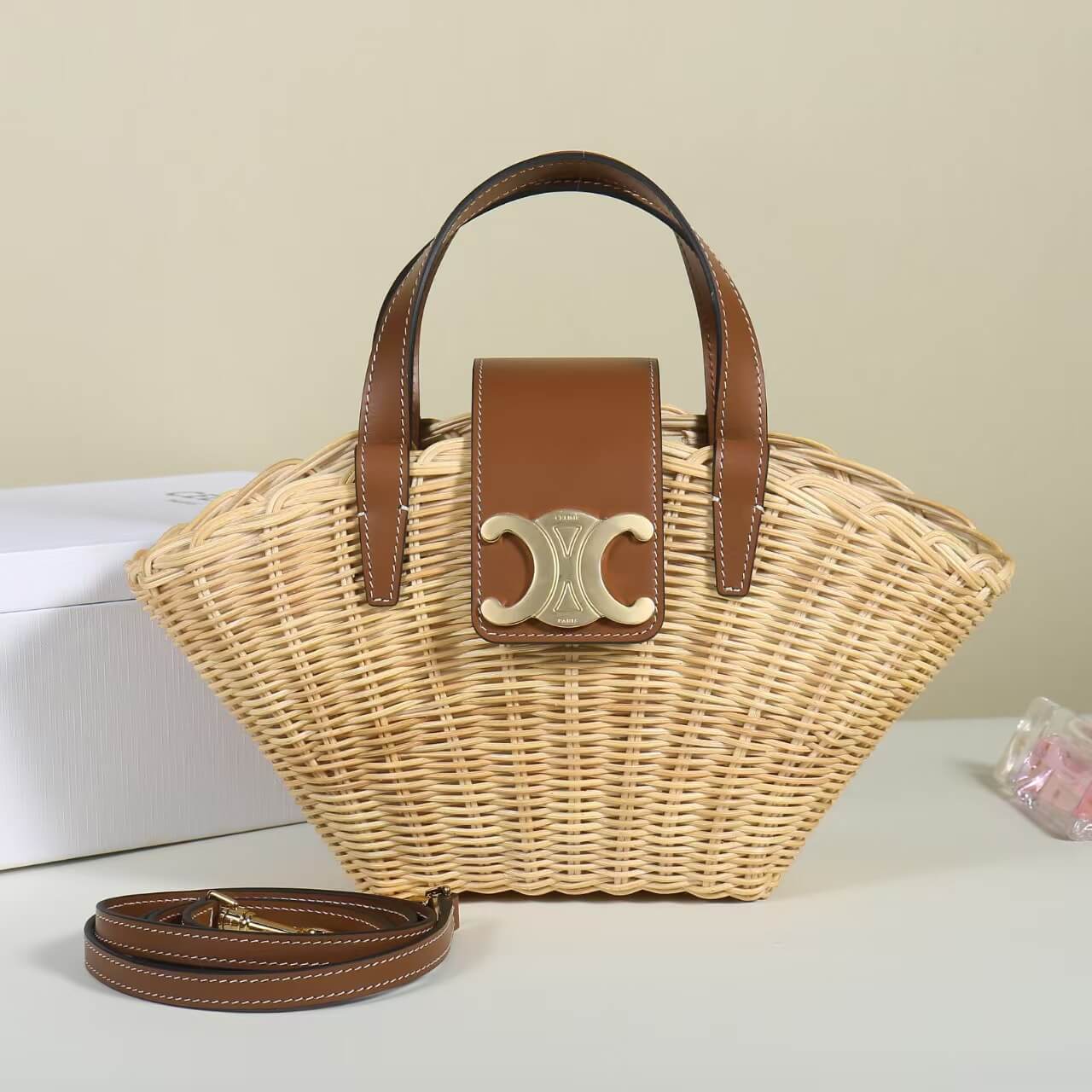 Ce1i*e TEEN COUFFIN IN WICKER (HIGH-END GRADE)