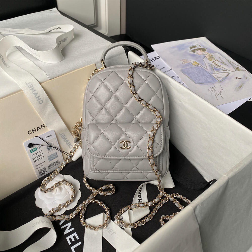 Ch**el Classic Mini Backpack(HIGH-END GRADE)