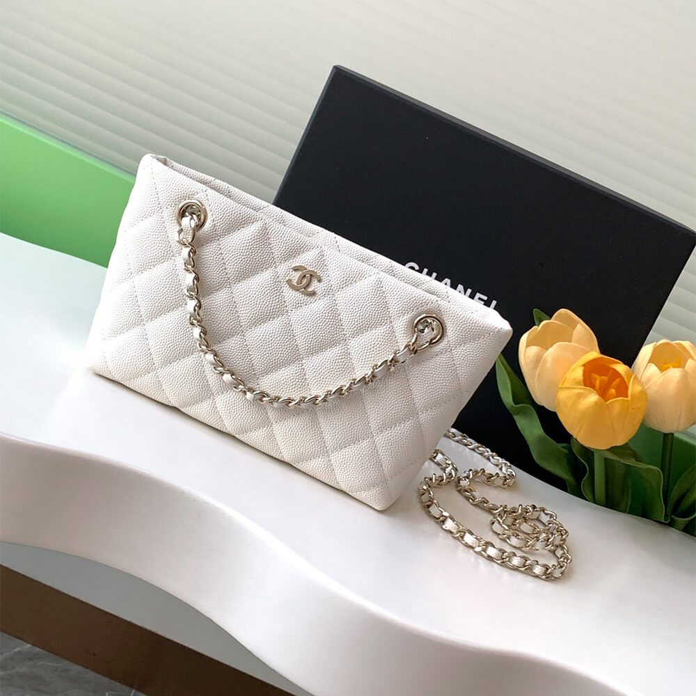 Ch**el Classic Clutch with Chain(HIGH-END GRADE)