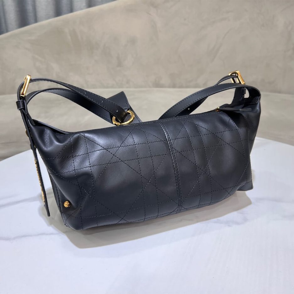 D10r Medium D-Journey Bag in Vintage Smooth Calfskin(high-end grade)
