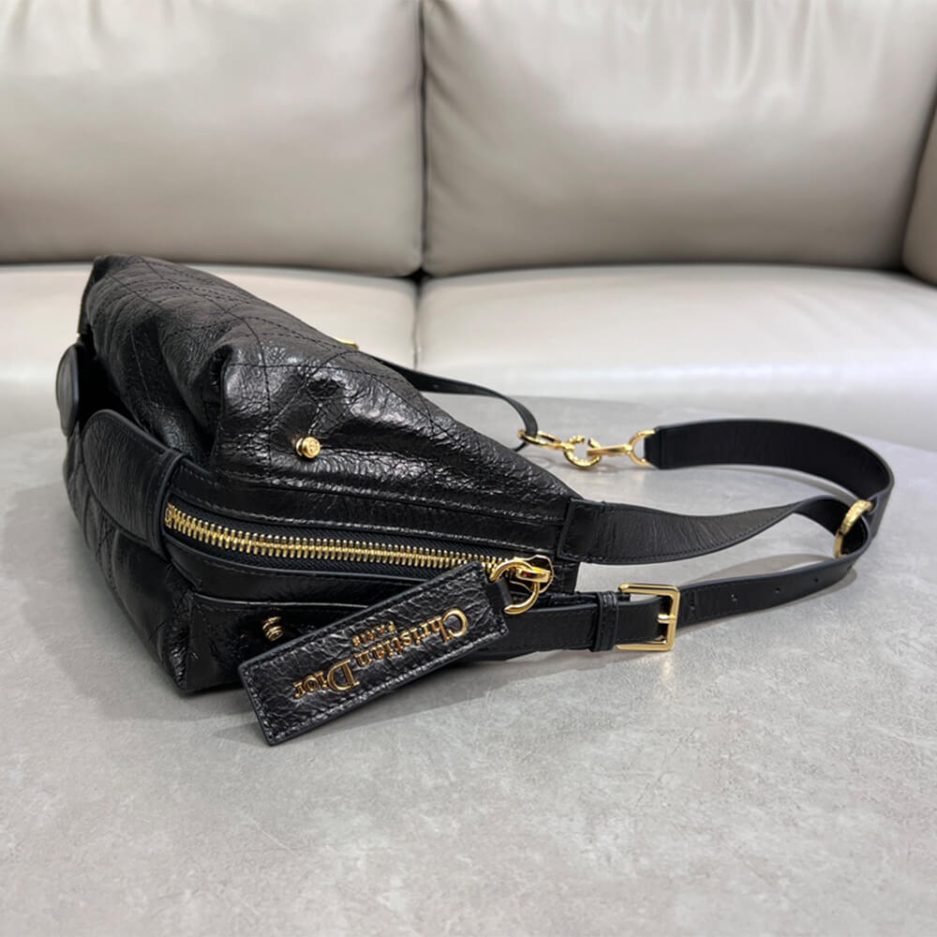 D10r Small D-Journey Bag in Vintage Smooth Calfskin(high-end grade)