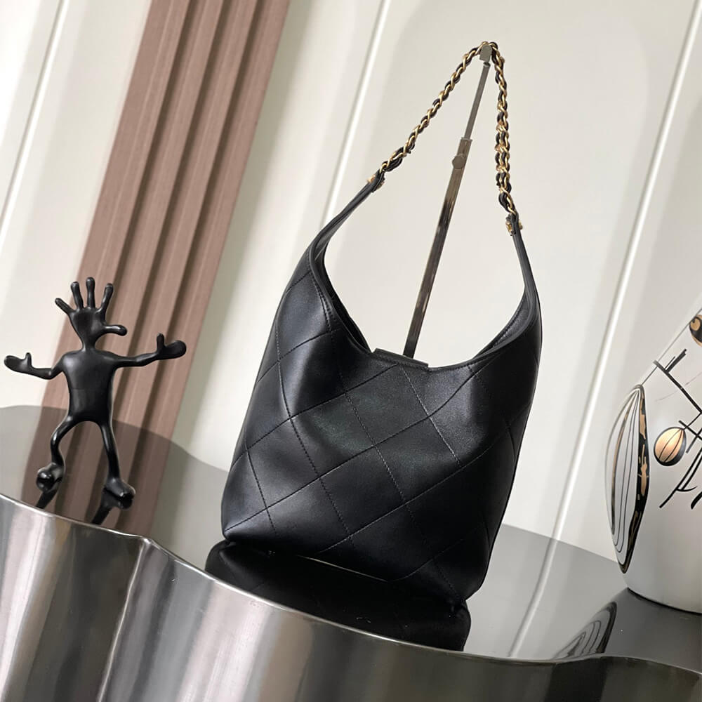Ch**el Large Hobo Bag(HIGH-END GRADE)