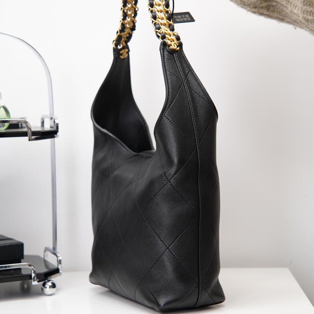 Ch**el Large Hobo Bag(HIGH-END GRADE)