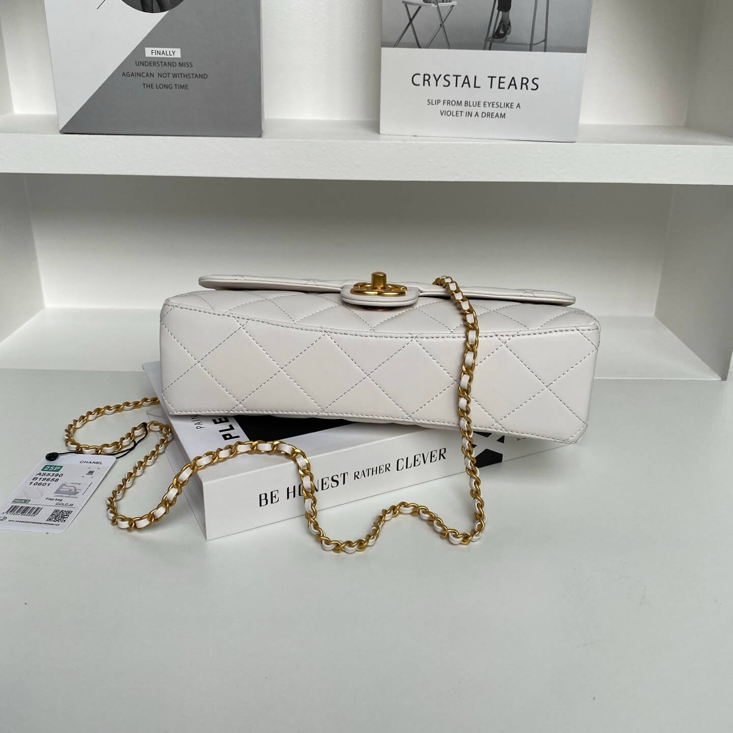 Ch**el Flap Bag With Top Handle(HIGH-END GRADE)