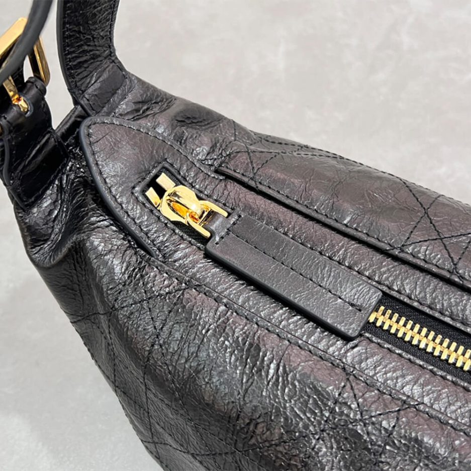 D10r Small D-Journey Bag in Vintage Smooth Calfskin(high-end grade)