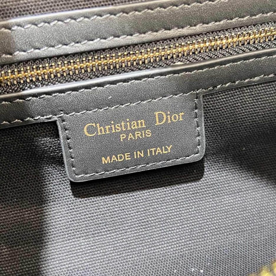 D10r Medium D-Journey Bag in Vintage Smooth Calfskin(high-end grade)