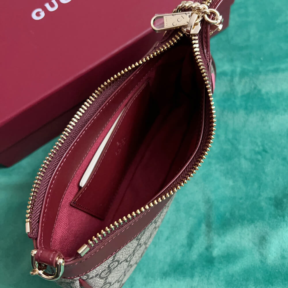 GG mini bag with cat detail