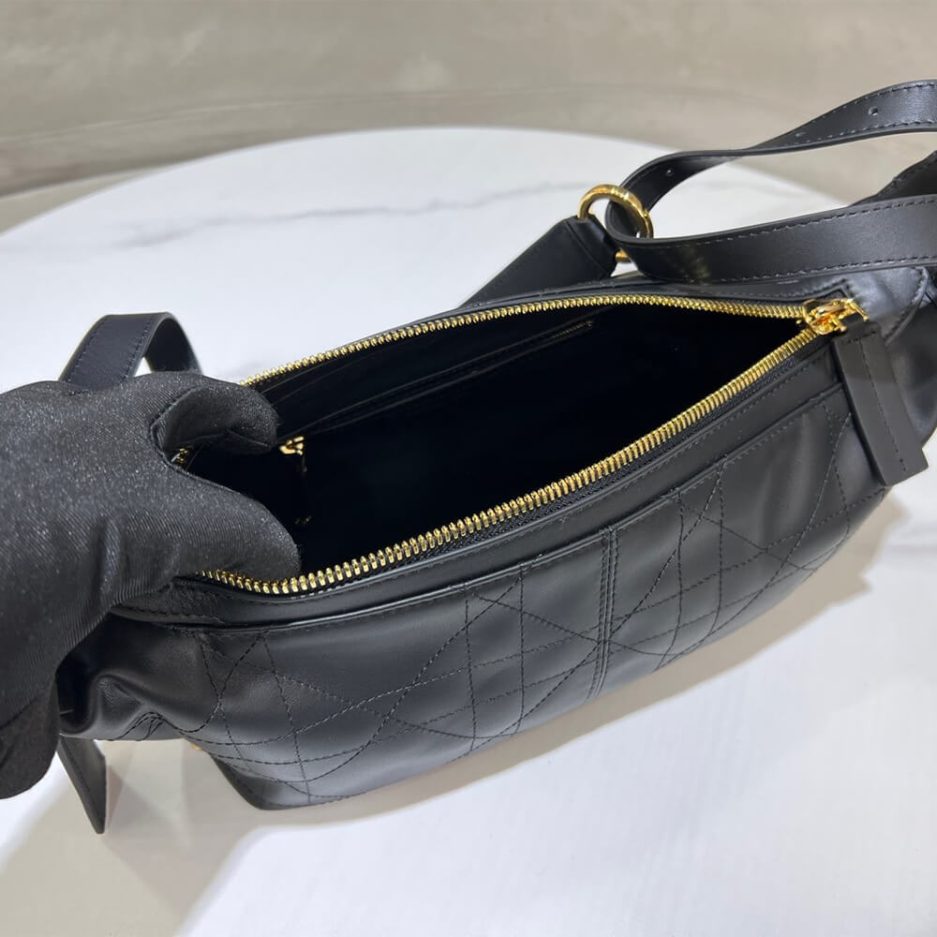 D10r Medium D-Journey Bag in Vintage Smooth Calfskin(high-end grade)