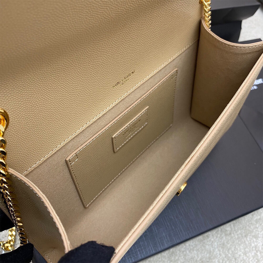 Y51 kate medium in grain de poudre embossed leather