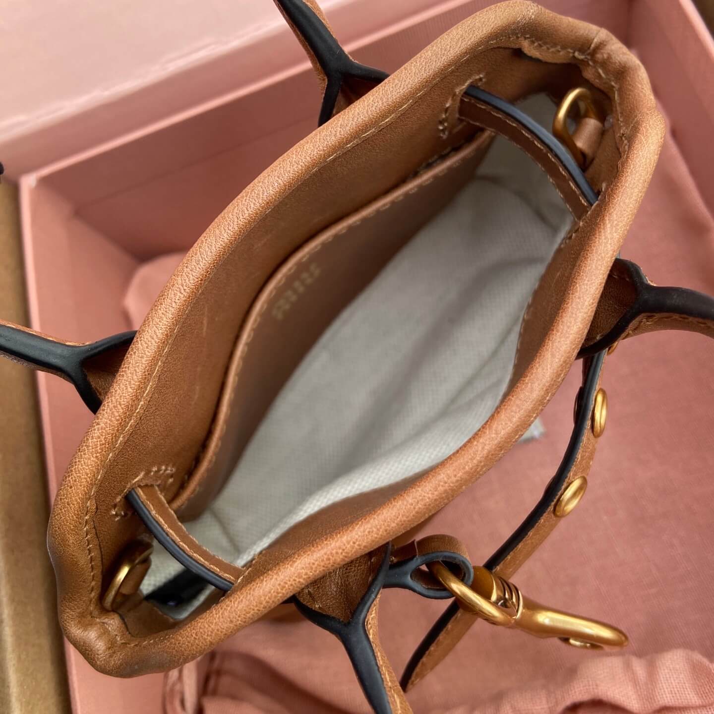 M1um1u Adventure Nappa Mini Bag  (HIGH-END GRADE)