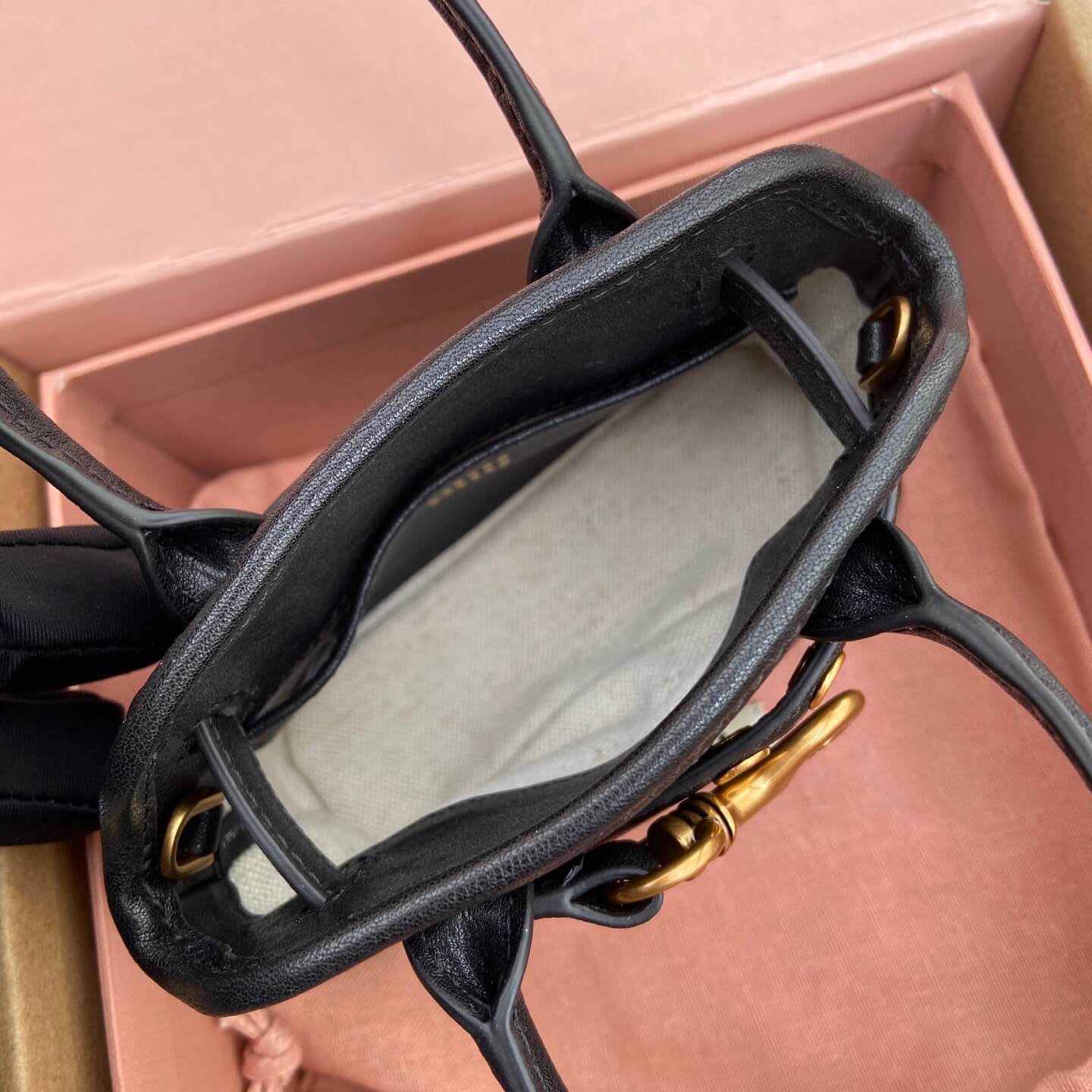 M1um1u Adventure Nappa Mini Bag (HIGH-END GRADE)