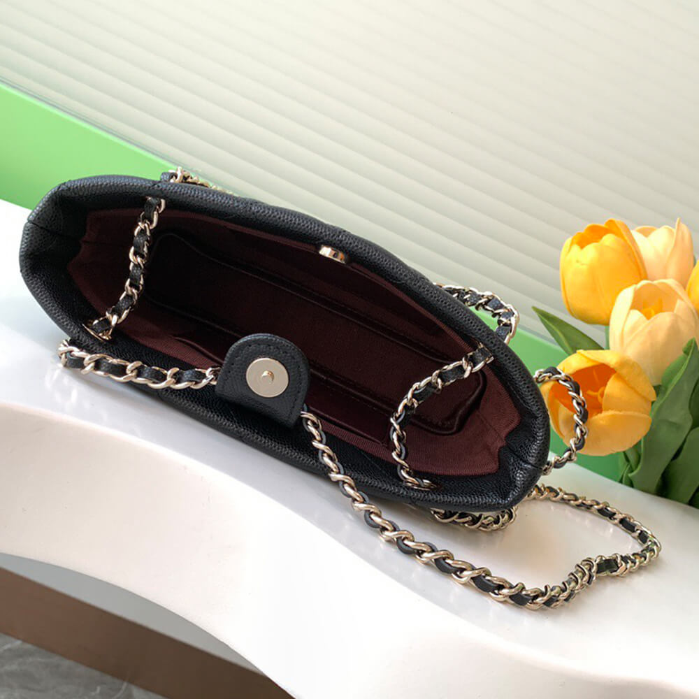 Ch**el Classic Clutch with Chain(HIGH-END GRADE)