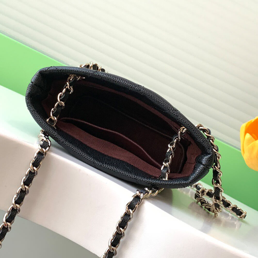 Ch**el Classic Clutch with Chain(HIGH-END GRADE)