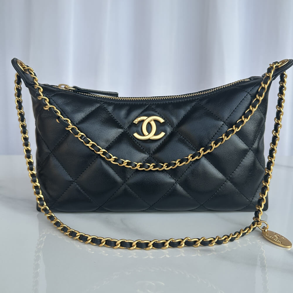 Ch**el SMALL Hobo Handbag