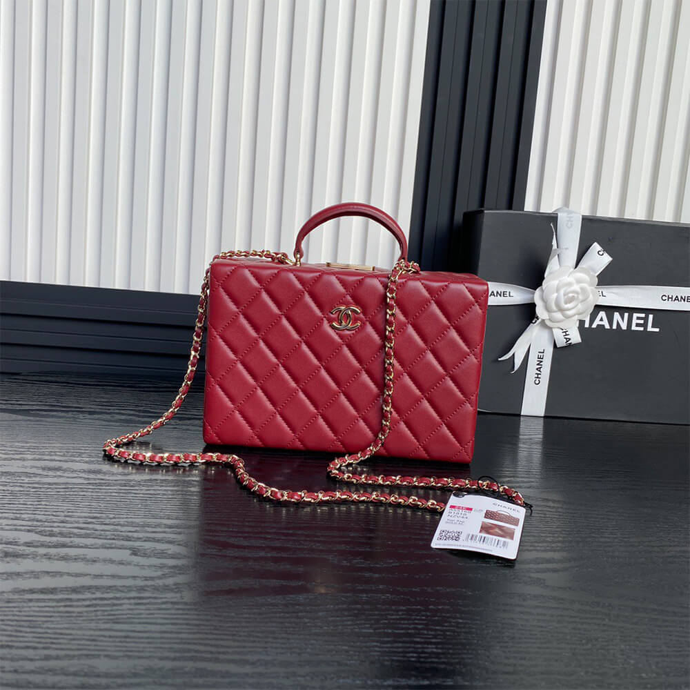 Ch**el Box bag(HIGH-END GRADE)
