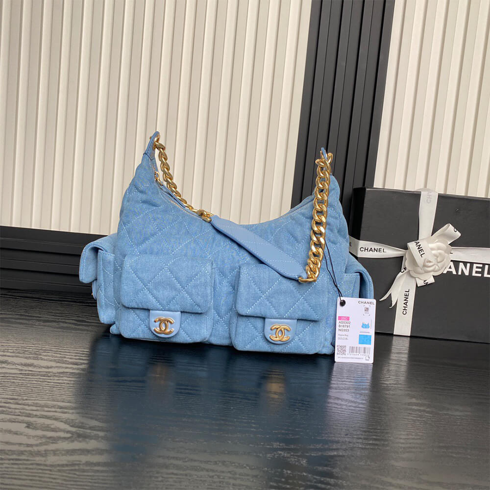 Ch**el Maxi Hobo Bag(HIGH-END GRADE)