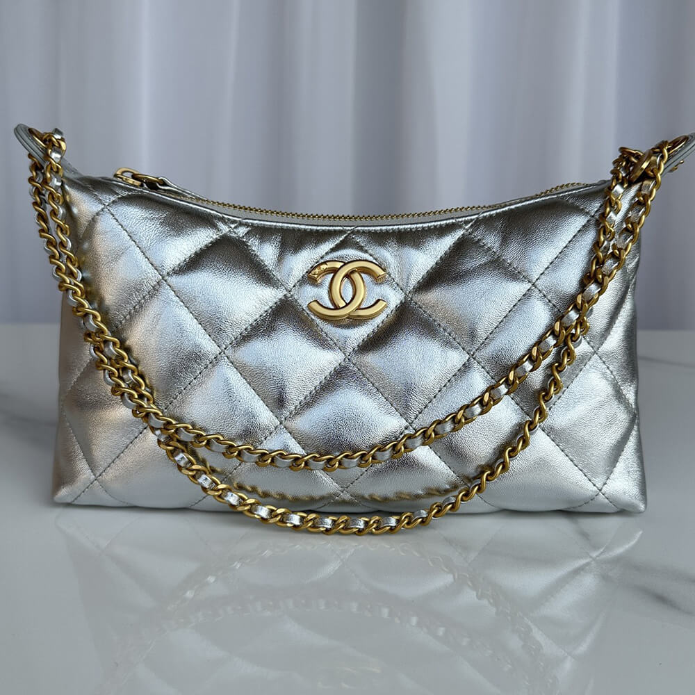 Ch**el SMALL Hobo Handbag
