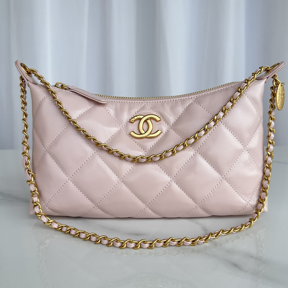 Ch**el SMALL Hobo Handbag