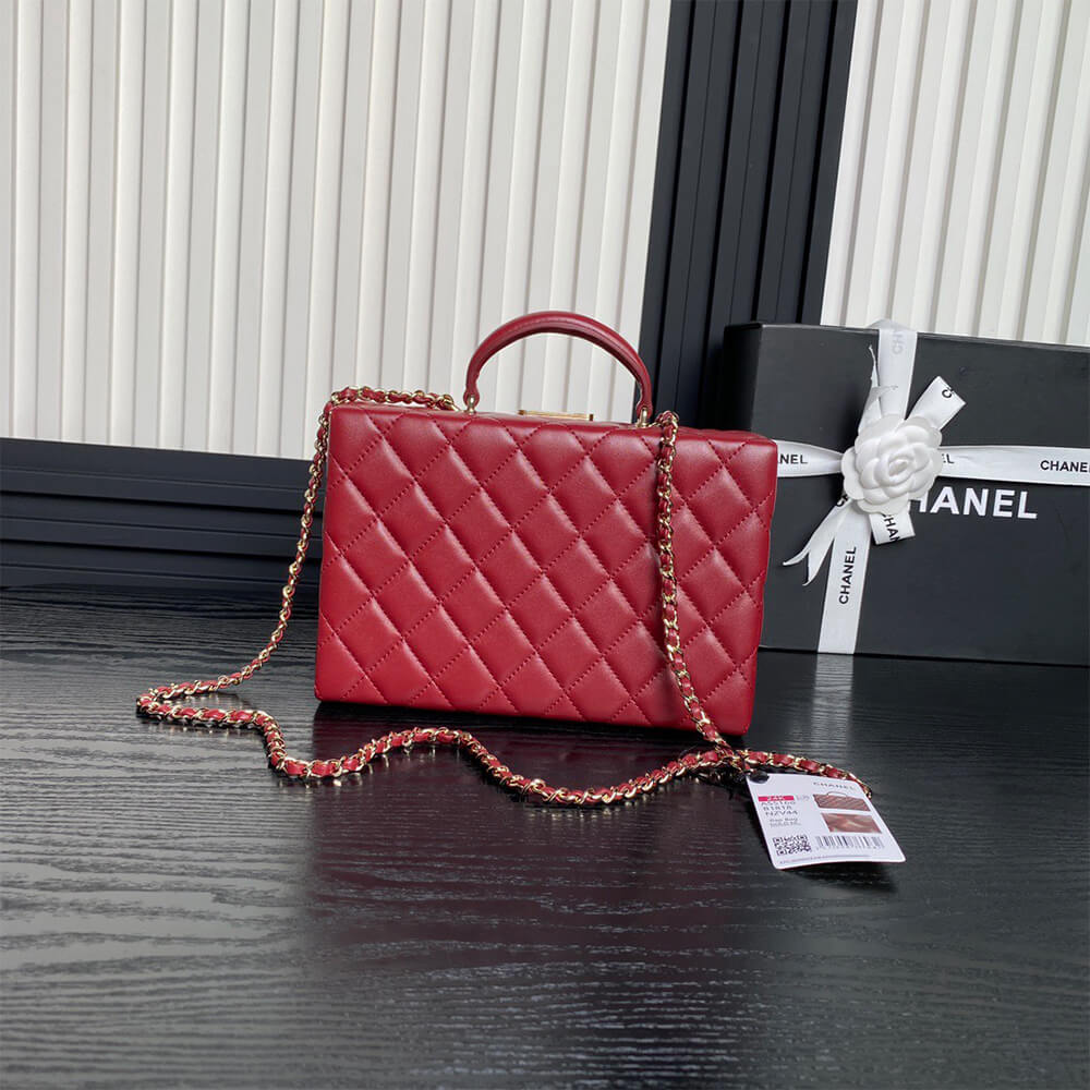 Ch**el Box bag(HIGH-END GRADE)