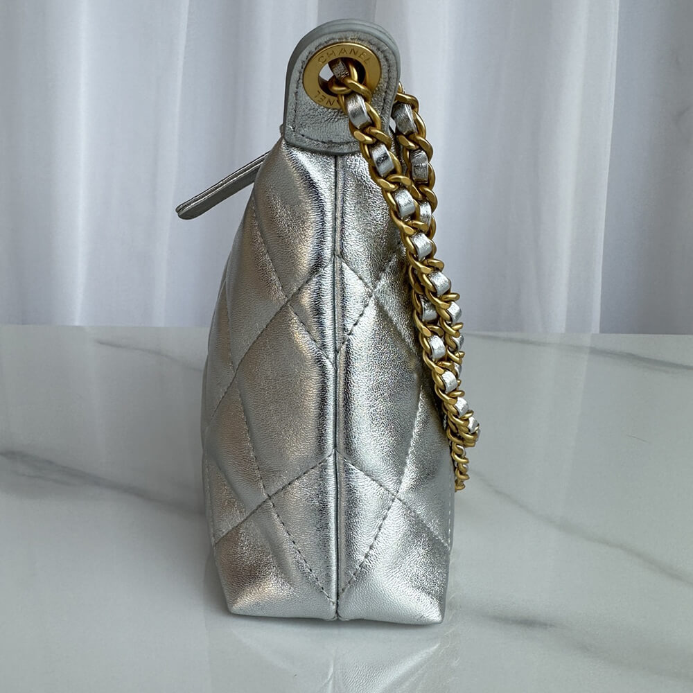 Ch**el SMALL Hobo Handbag