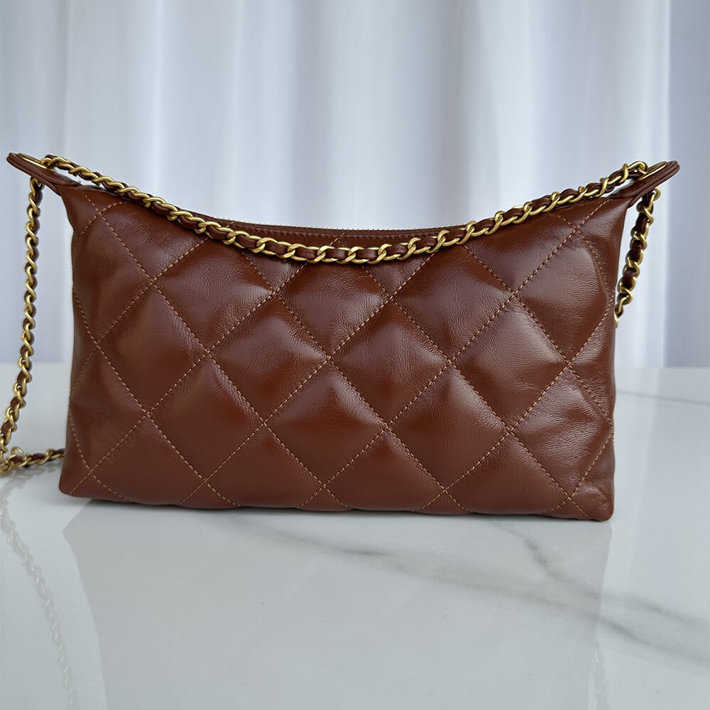 Ch**el SMALL Hobo Handbag