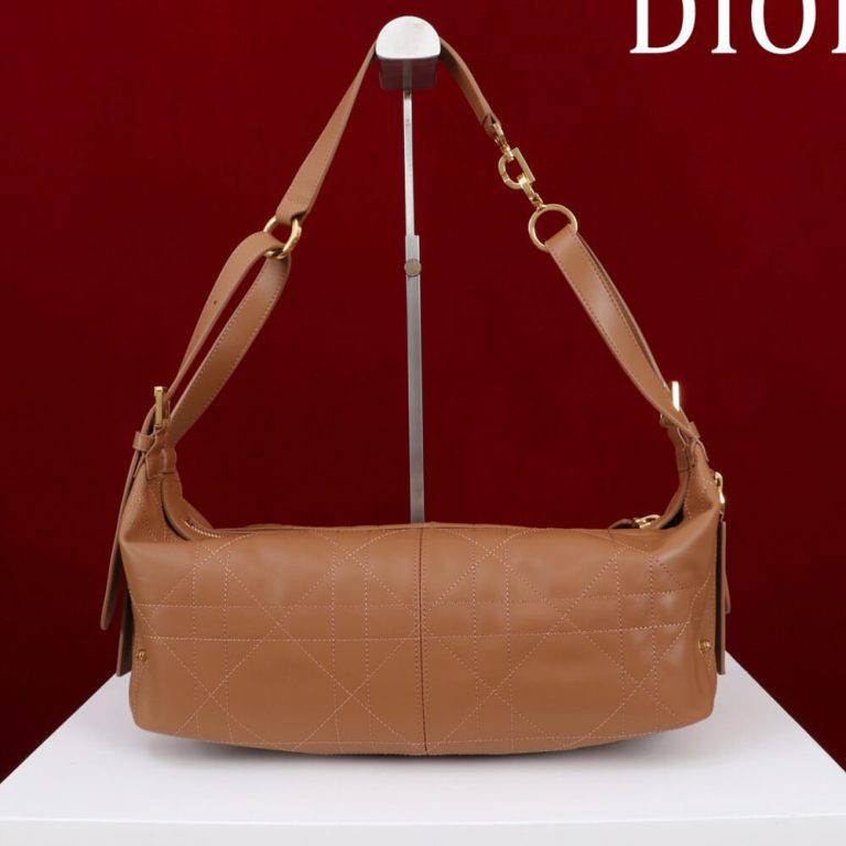 D10r Medium D-Journey Bag in Vintage Smooth Calfskin(HIGH-END GRADE)